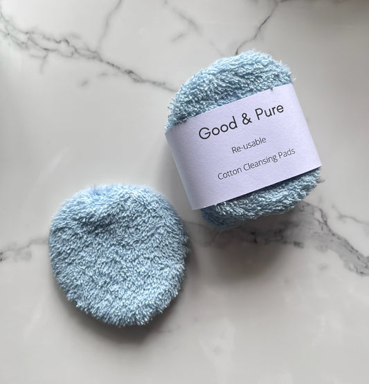 Re – usable 100 % Gentle Cotton Cleansing Pads