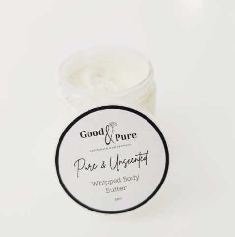 Pure & Unscented Whipped Body Butter