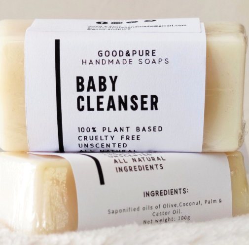 Baby Natural Cleansing Bar - 100g