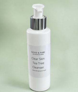 Clear Skin Tea Tree Cleanser with 2% Salicyclic Acid